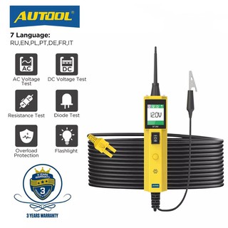 Autool Bt160 Car Power Probe Circuit Tester Automotive Diagnostic Tool Dc 6v-24v 