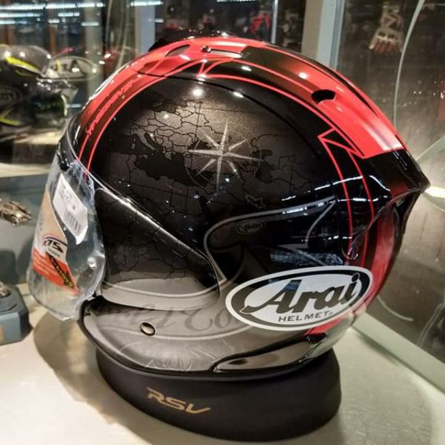 Arai Vz Ram Harada Tour Black Shopee Malaysia