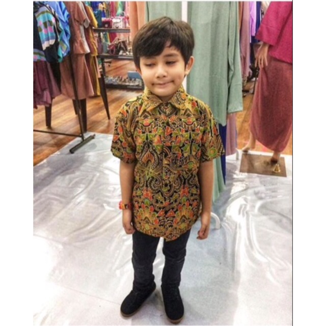 Baju Batik Budak Lelaki
