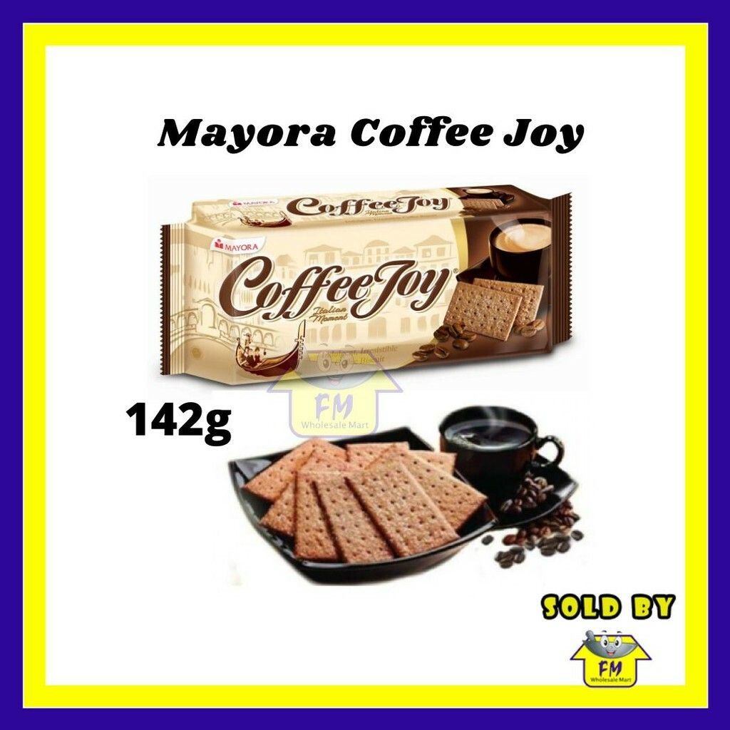 Mayora Coffee Joy Family Biscuits 142g | Shopee Malaysia