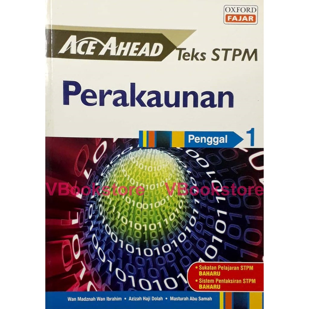 Ready Stock Oxford Fajar Ace Ahead Teks Perakaunan Stpm Penggal 1 Vbs