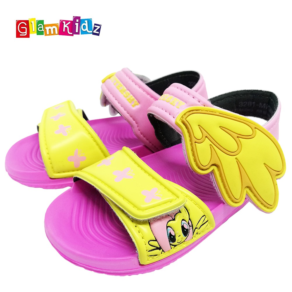 My Little Pony Girls Sandals Wing Pink 3281 Shopee Malaysia