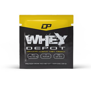 Whey Protein DP Whey Depot sachet (39 g). HALAL TESTED.