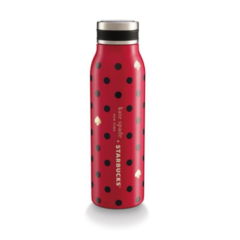 Starbucks X Kate Spade Limited Edition Polka Dot SS Water Bottle | Shopee  Malaysia