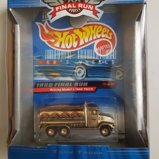 hot wheels tanker truck