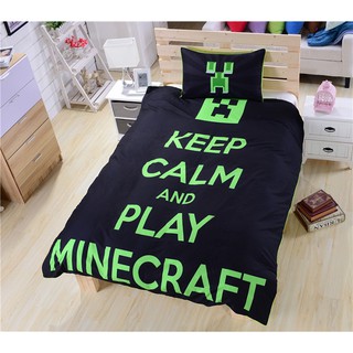 Carnival Games Minecraft Bedding Set My Word Steve 3d Pillowcase