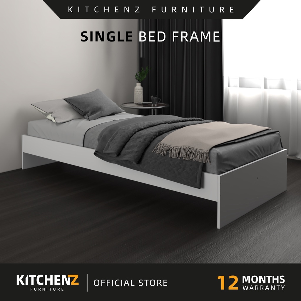 KitchenZ Sabah Wooden Single Bed Frame / Katil Single Kayu / Katil ...