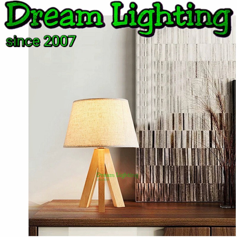 Dream Lighting Wood Table Lamp Night Light Decorative 