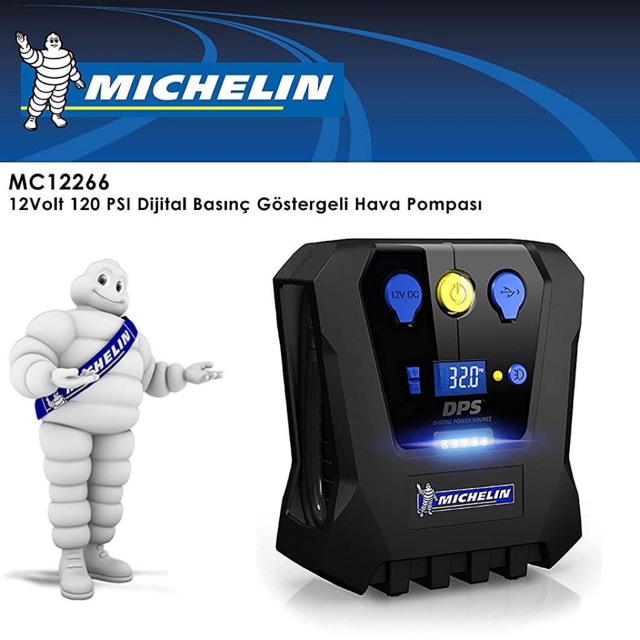 Michelin Tyre Inflator 12266 Shopee Malaysia