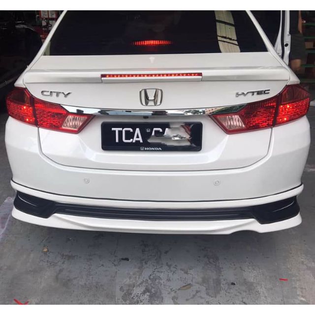 Honda City 2014-2019 V Spec Spoiler/Led Spoiler | Shopee ...