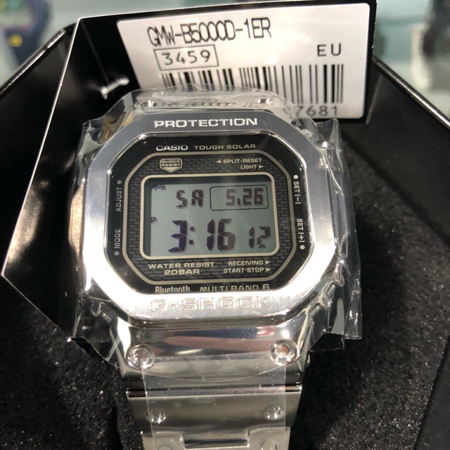 G-Shock 35th Anniversary Limited Stainless Steel GMW-B5000D-1