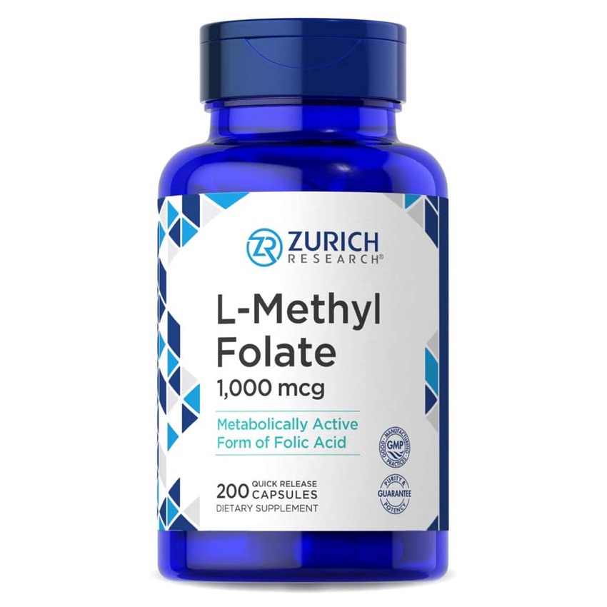 Ready Stocks** Folate L-Methylfolate 1000 mcg Metafolin, Folic Acid ...