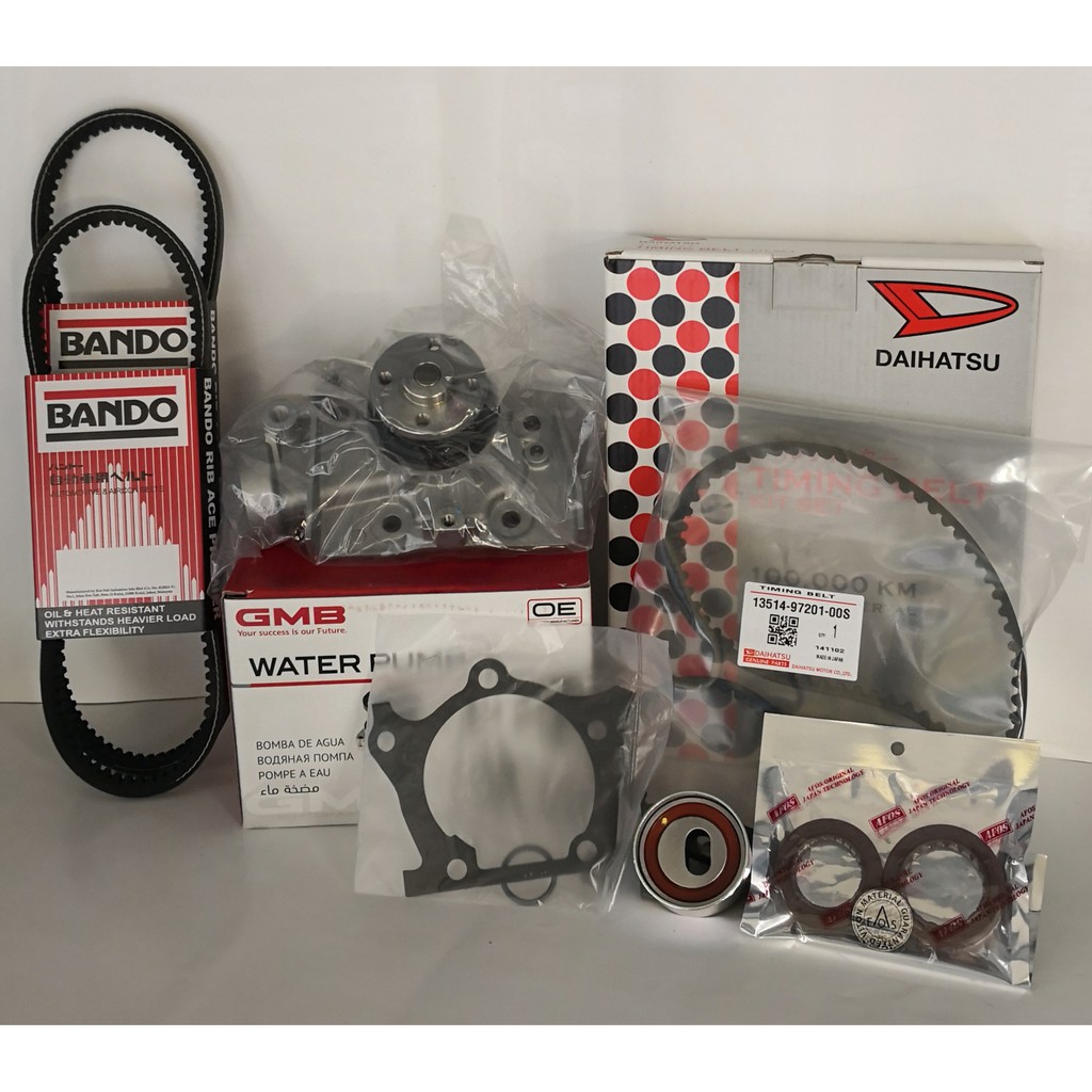 Kancil 850 Timing Belt Kit Set+vBelt+Water Pump (1SET) '103Y19