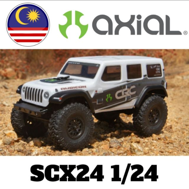 New Axial 1/24 SCX24 Jeep Wrangler ☆ Rock Crawler 4WD RTR White Only  MALAYSIA READY STOCK !!! LIMITED UNIT | Shopee Malaysia