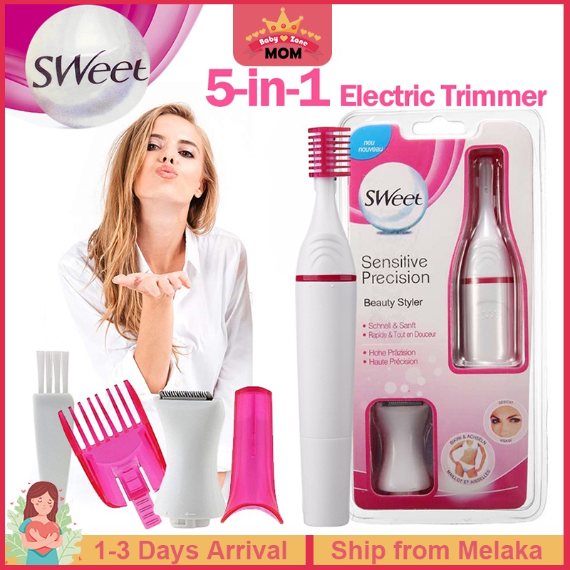 5 In 1 Women Hair Removal Shaving Machine Shaver Electric Shaping Bikini Trimmer Razor Eyebrow Hair Trimmer