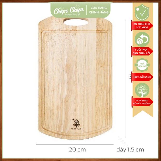 03105 Antibacterial Clean Wooden Cutting Board With Hanging Hole