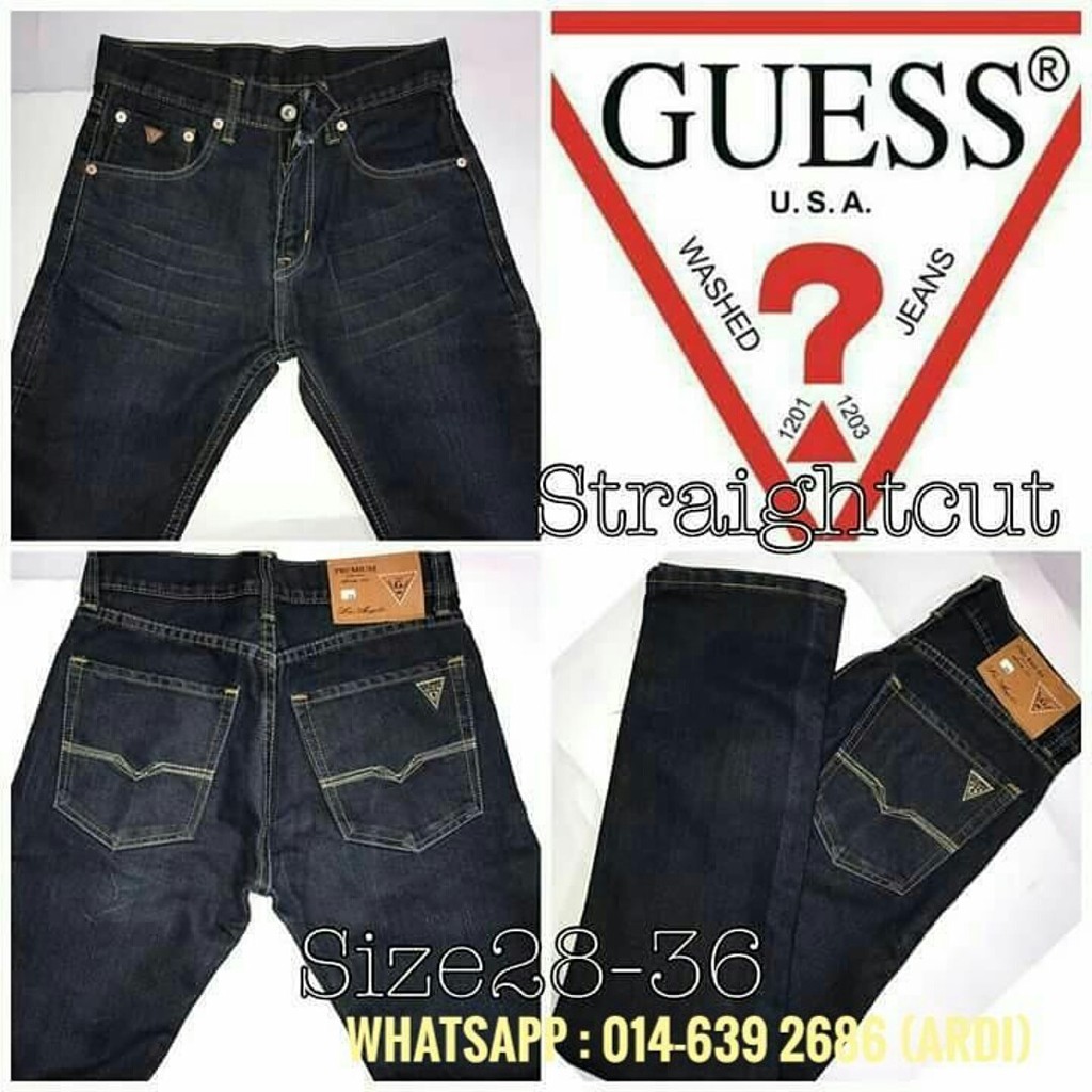 harga seluar jeans guess original