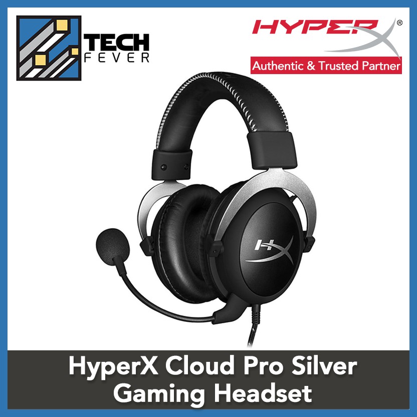 hyperx cloud pro silver