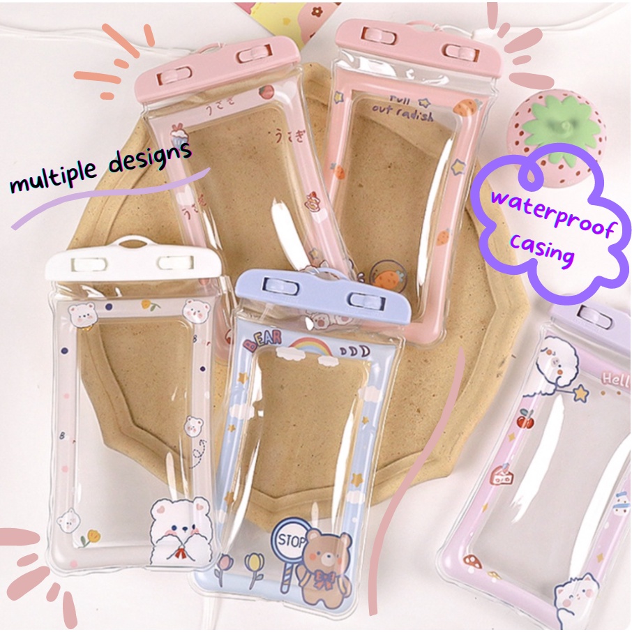 HEALTHFUL 6.5 Inch Waterproof Phone Case Universal Smartphone 户外漂流PVC气囊手机套
