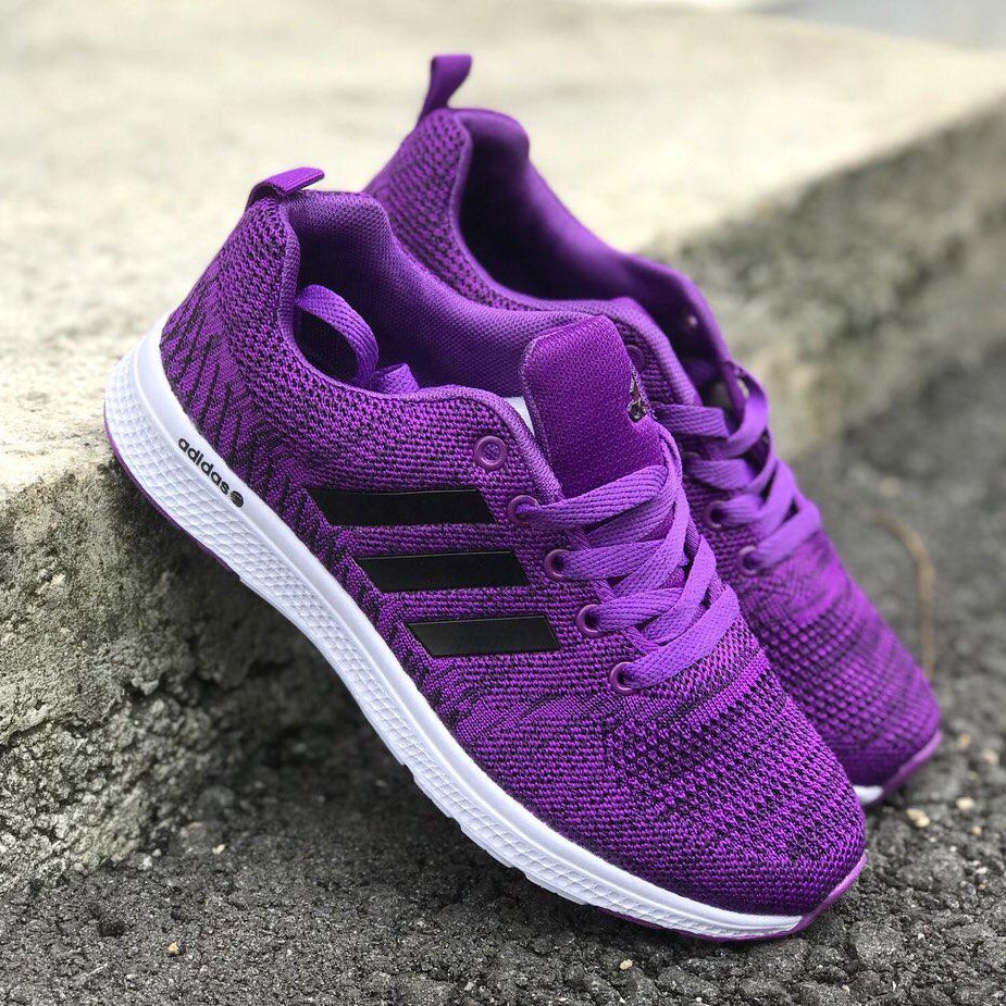 running shoes purple