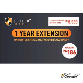 Shield Care - 1 Year Extended Warranty (Coverage up to RM6,999) SNS Network