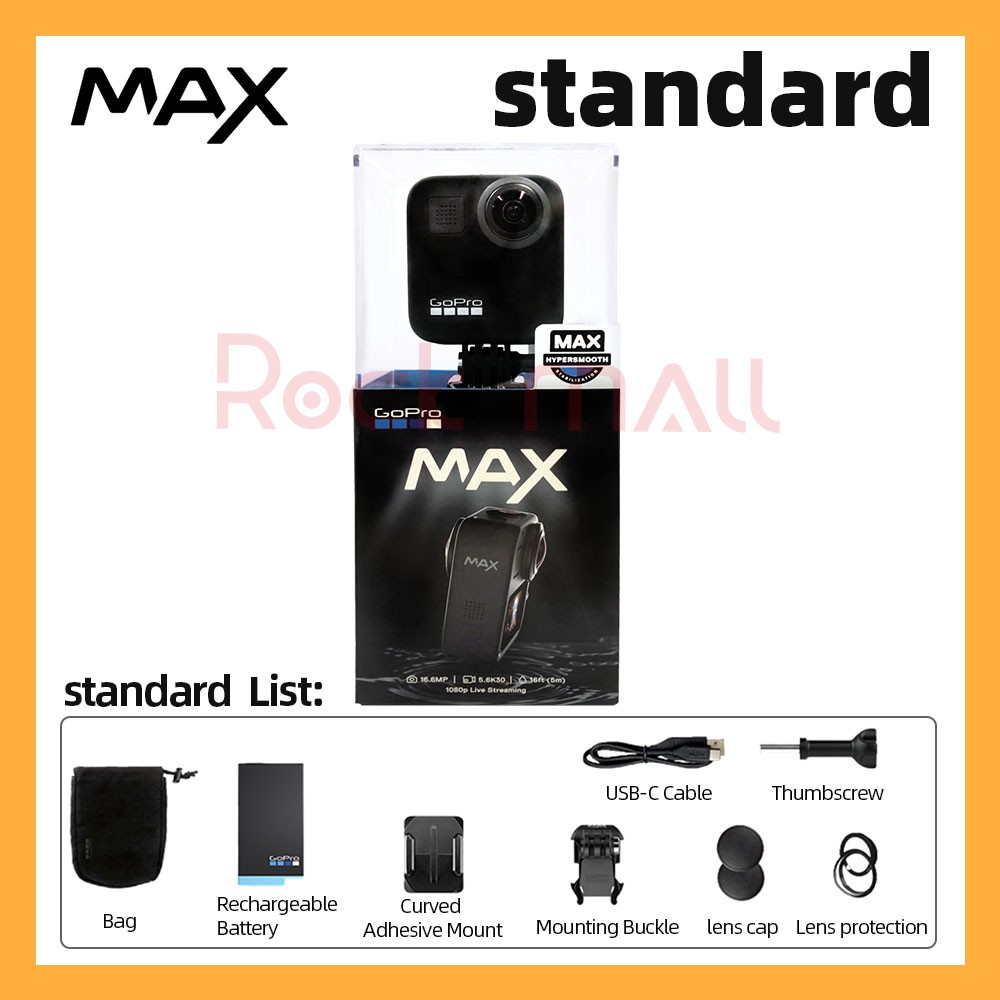 Gopro Max 360 Action Camera Shopee Malaysia