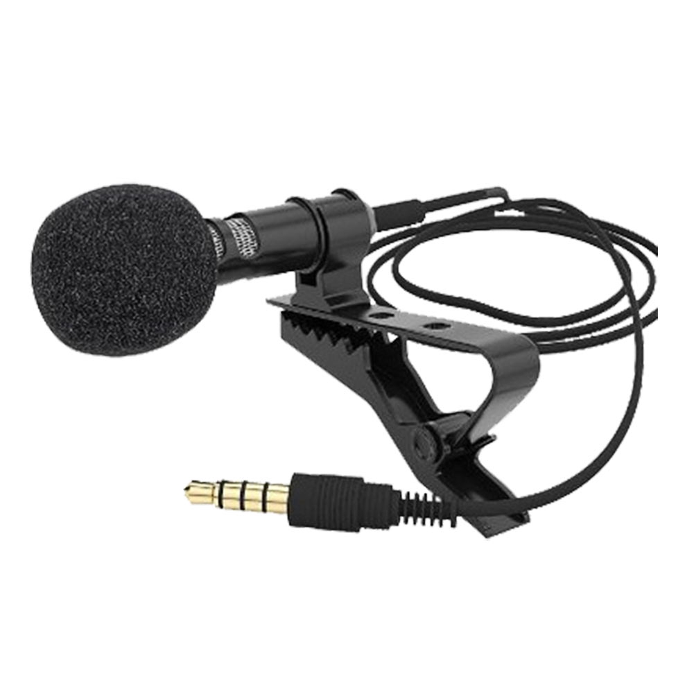 Mic Jepit Clip Microphone Clip Smartphone Laptop Tablet PC