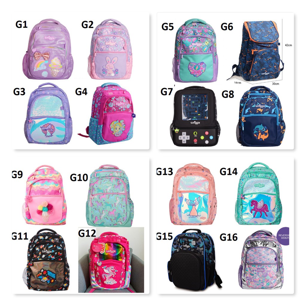 Original Smiggle School Bag Beg Sekolah Shopee Malaysia