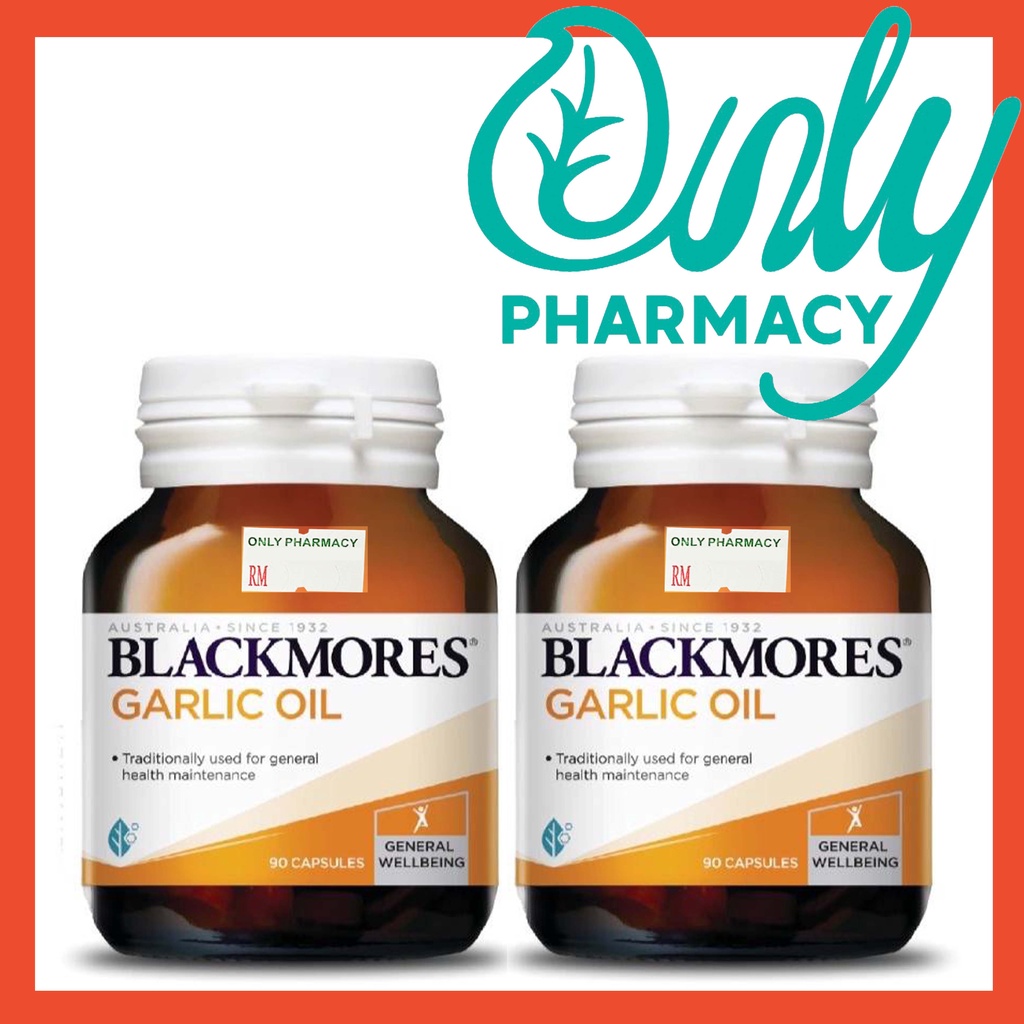 Blackmores Garlic Oil 90s EXP 08/2024 Shopee Malaysia