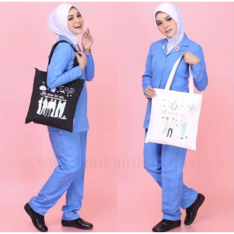 Buy Uniform Biru Dan Putih Jururawat by Butik Jururawat 