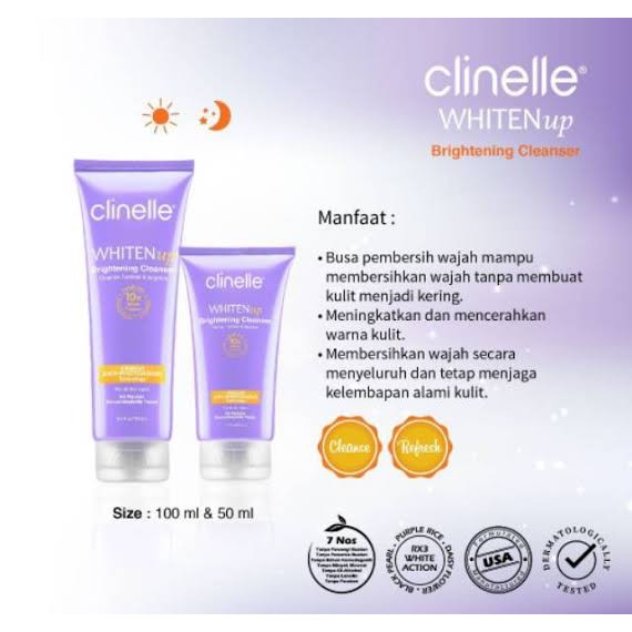 clinelle brightening cleanser