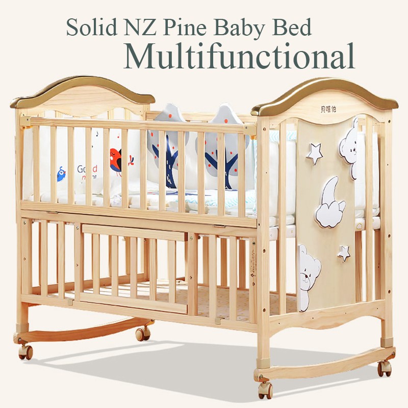 double baby cot