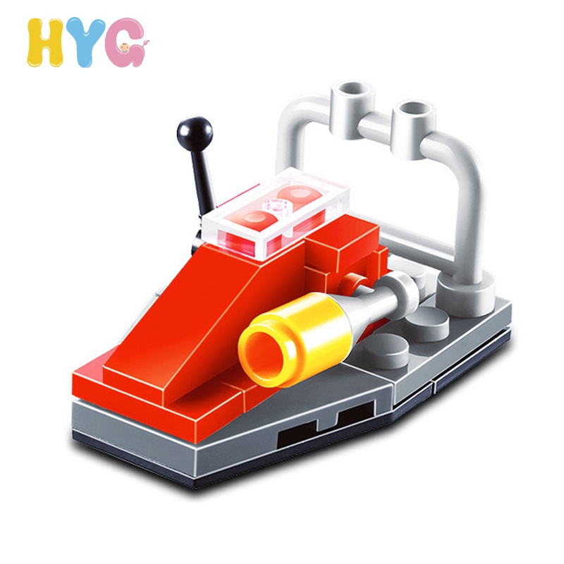 HYG Toys 23PCS Lifeboat Puzzle Toys Minifigures Toy Building Kit LeGoIng Toys Building Blocks Team City Police Military Figure Soldier Building Bricks Toys for Boys Girls Kids