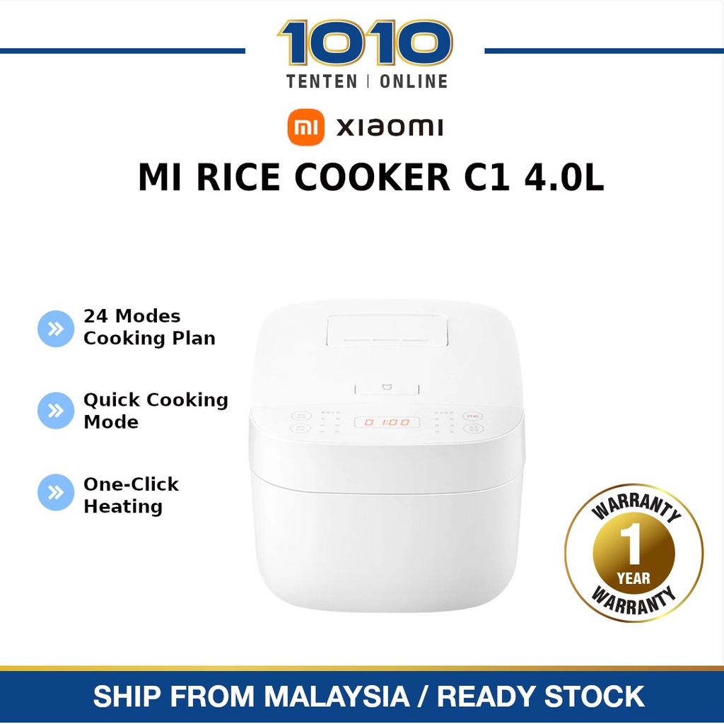 Xiaomi Mi Mijia Rice Cooker Non Stick C1 4L 860W MDFBD03ACM Shopee
