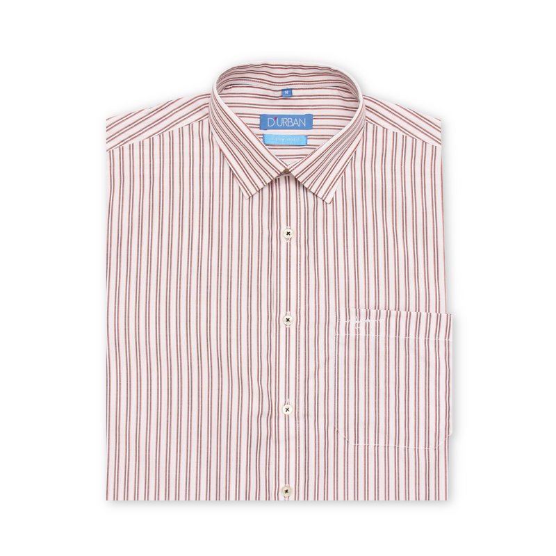 DURBAN Mens Long Sleeve Stripe Design Formal Office Shirt Shopee Malaysia