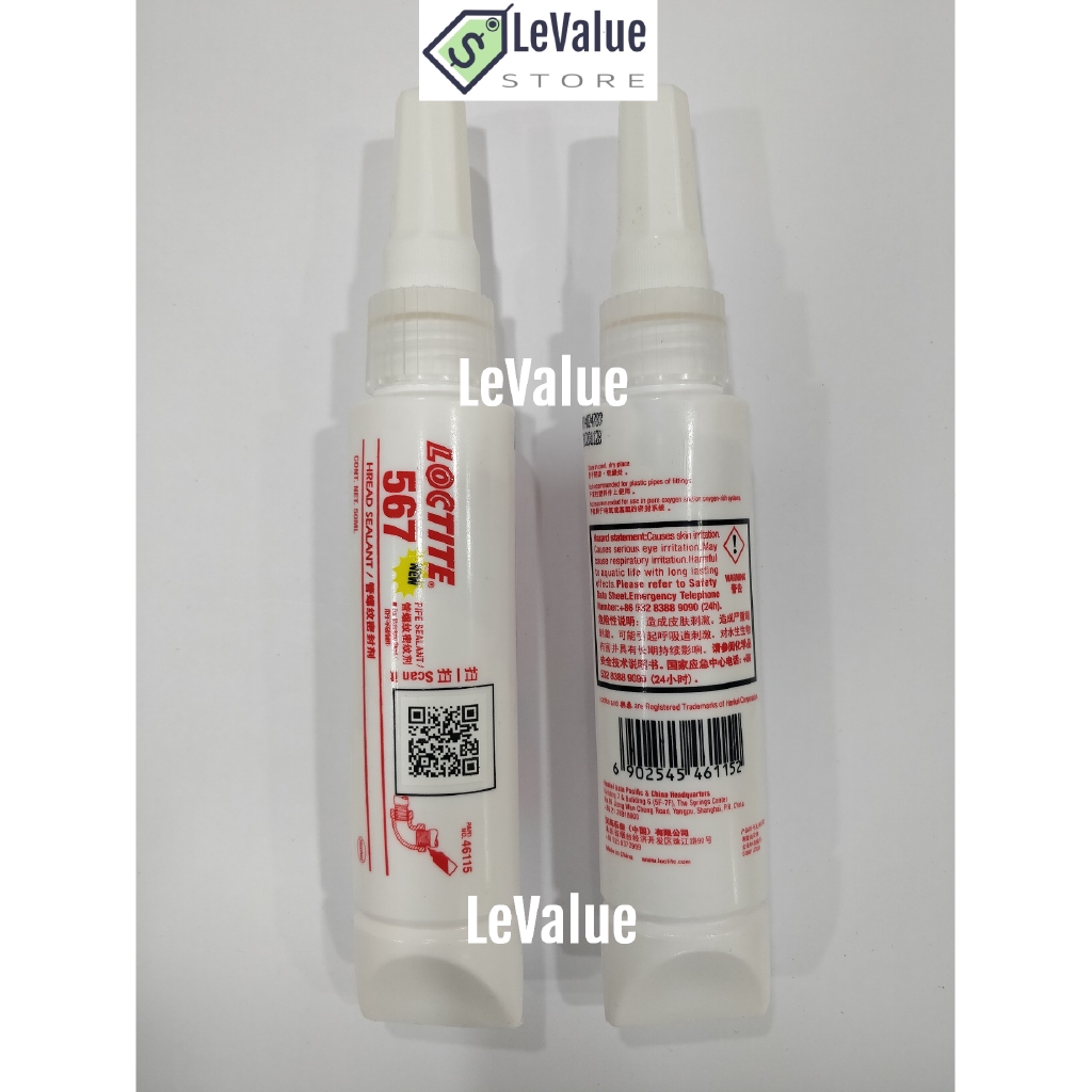 Loctite 567 PST Thread Sealant 50ml with QR Code 46115 Shopee Malaysia