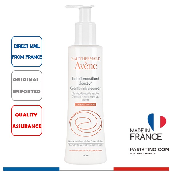 avene gentle milk cleanser 200ml