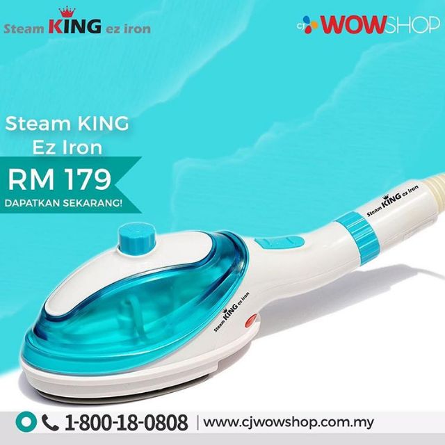 Steam King Ez Iron Shopee Malaysia