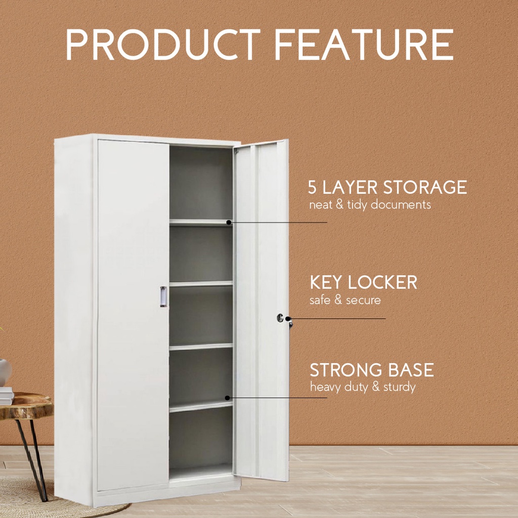 Metal Locker - Filing Cabinets Office Bookcases Data Metal Cabinets Multifunctional Storage Rack Locker