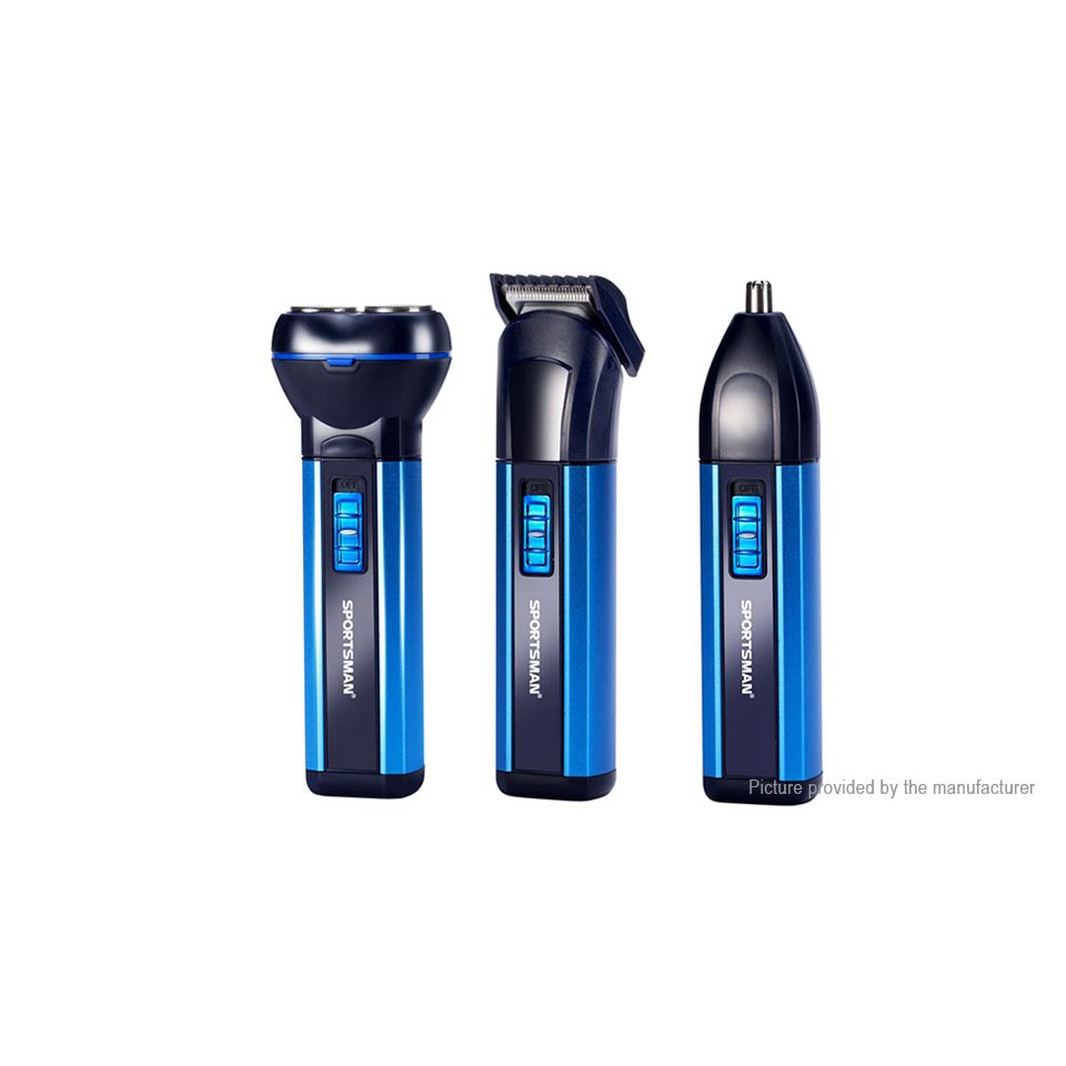 3 In 1 Rechargeable Trimmer Set Kit Beard Nose Hair Perfect