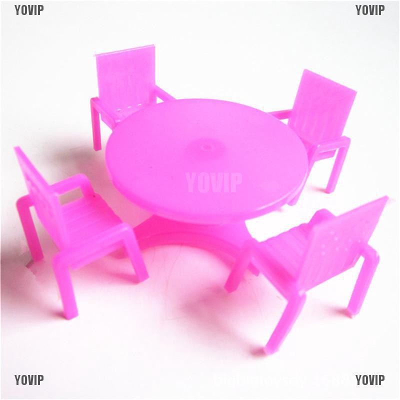 barbie chair table