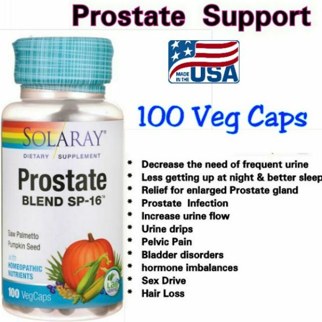 Solaray Prostate Support Blend (100 Veg Caps) Exp 2022 | Shopee Malaysia