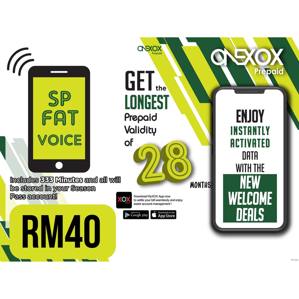 Welcome Deal Baharu Kepada Pengguna Onexox Prepaid