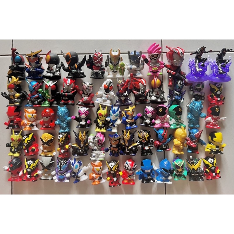 (NEW) Kamen Rider Chibi Finger Puppet toys Bandai japan Shopee Malaysia