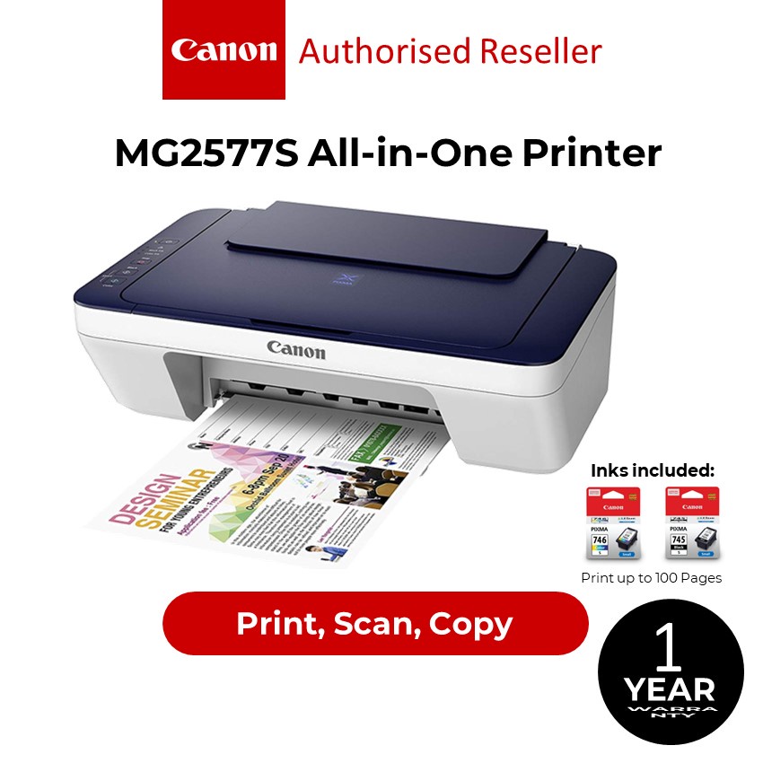 Canon Pixma AllInOne Inkjet Color Printer Compact and Lightweight