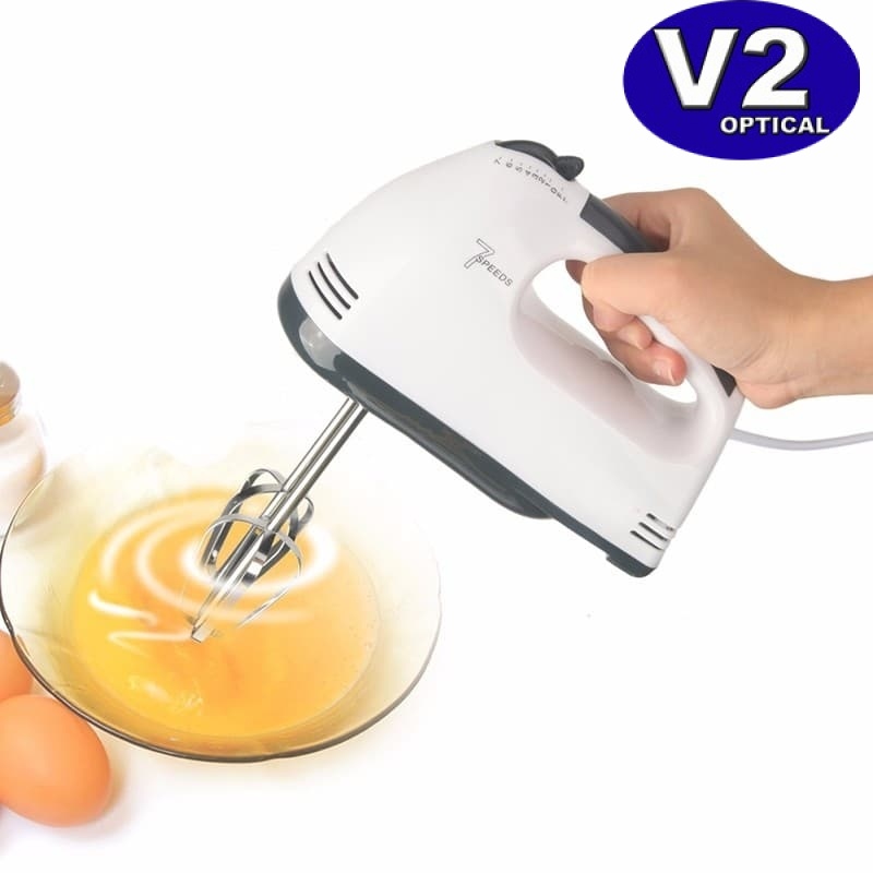 7 Speed Control Portable Baking Electric Hand Mixer Egg Beater Cream Whip Mixer and Baking Tool Whisk Egg Blender