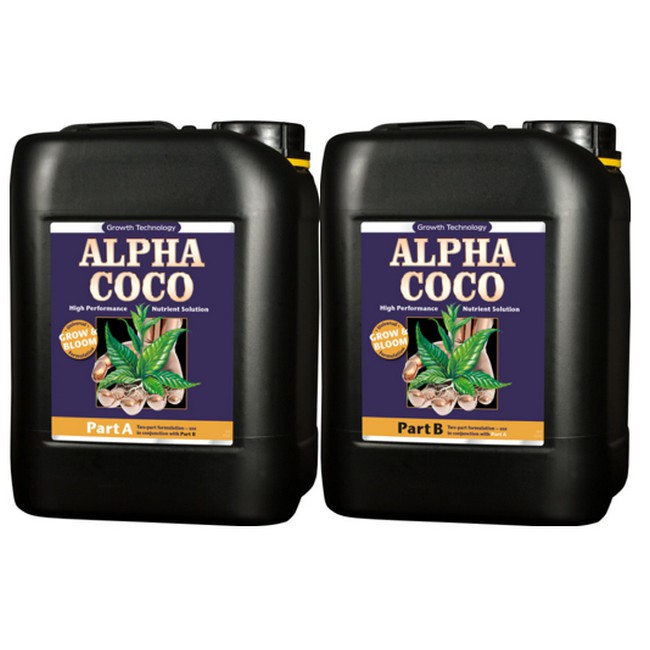 Growth Technology Alpha Coco (A+B) High Performance Nutrient Solution ...