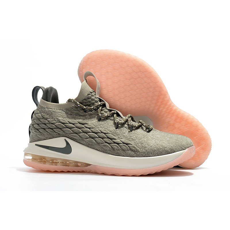 Nike Men's LeBron 15 Low Basketball Shoes James XV EP LBJ15 Sneakers Gray green Nike Men's LeBron 15 Low Basketball Shoes James XV EP LBJ15 Sneakers Gray green