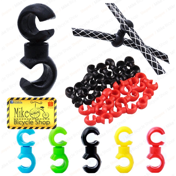 SHook Clips Brake Cable Housing Tidy Wire S Style Clips Buckle Fixing