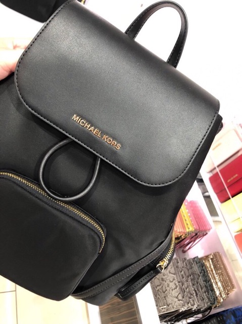 Michael Kors Abbey Nylon Large Backpack Bag | Shopee Malaysia